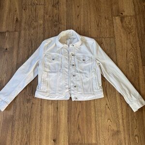 Vineyard Vines White Denim Jacket | Classic Jean Jacket Size S